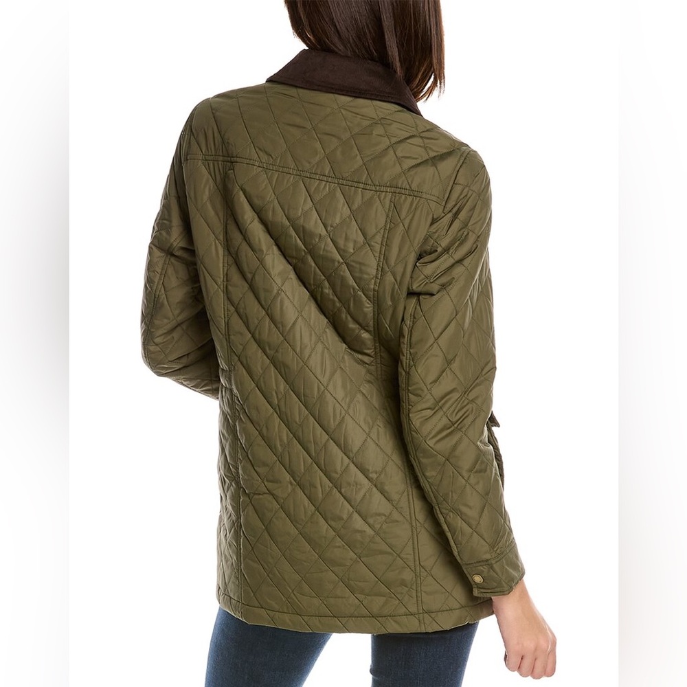 Brooks Brothers Army Green Puffer Quilted Jacket - Picture 2 of 9
